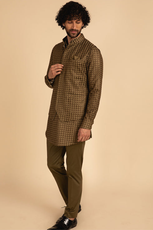 Bloc Wait Waist Coat Set